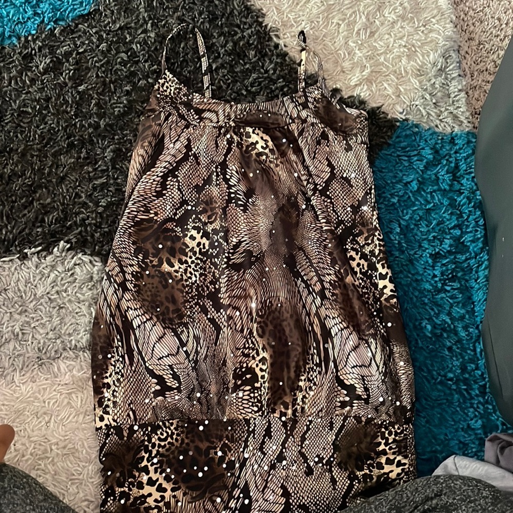 Silky patterned shirt